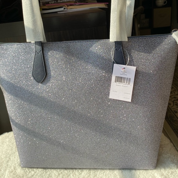 Kate spade glitter tote - Picture 4 of 6